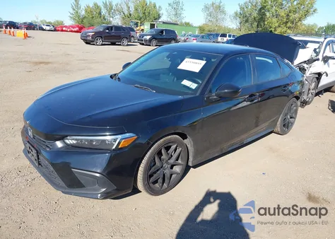 2023 Honda Civic Sport z USA, uszkodzony, nr VIN 2HGFE2F53PH524969